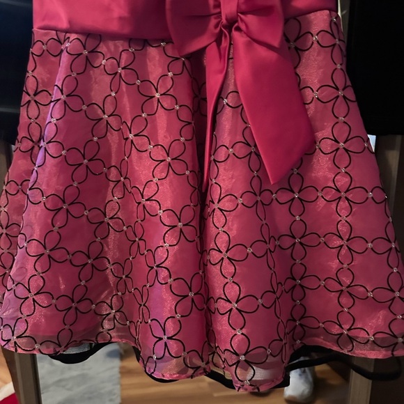 Bobbie Jean A Line‎ Full Skirt Velvet Sequins Size 16. Formal/ Easter/Party - Picture 9 of 11